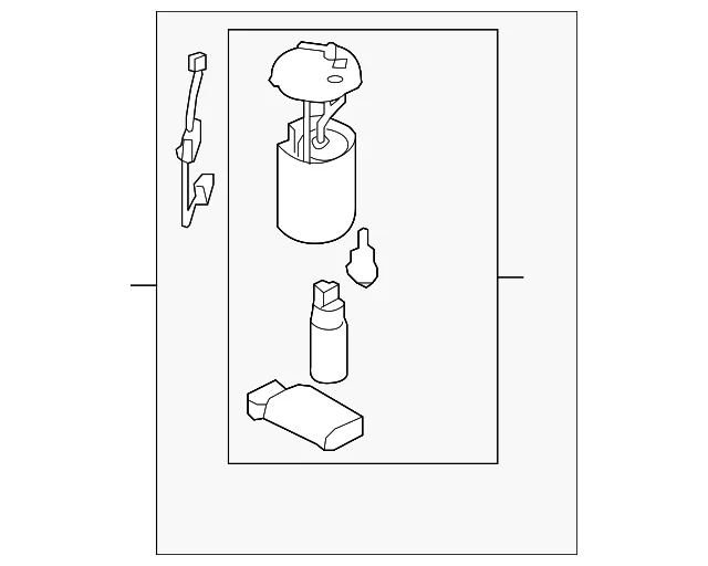 Fuel Pump Assembly - Mazda (LFG1-13-35XA)