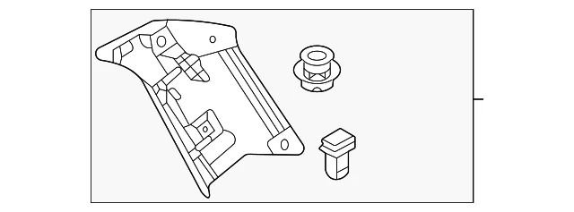 Front Trim - Mazda (VA40-68-250-02)