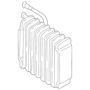 A/C Evaporator Core - Mazda (EFY0-61-J10)