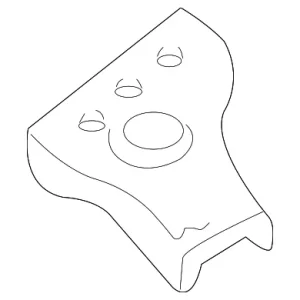 Upper Tie Bar Bracket - Mazda (T001-53-1X0A)
