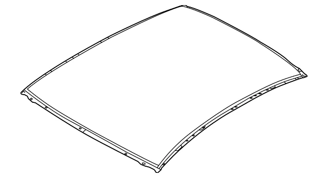 Roof Panel - Mazda (BHY8-70-600A)