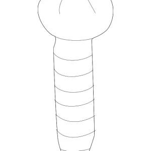 Door Trim Panel Retainer Screw - Mazda (9XG0-32-684K)