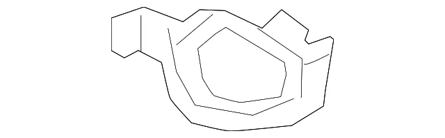 Quarter Panel Speaker Bracket - Mazda (TK79-68-854)