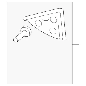 Corner Molding - Mazda (TK48-69-15Y)
