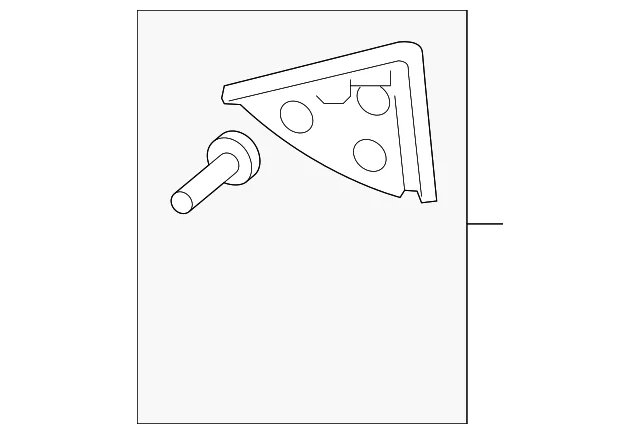 Corner Molding - Mazda (TK49-69-16YB)