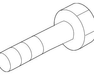 Intermediate Shaft Bolt - Mazda (9YA1-91-003A)