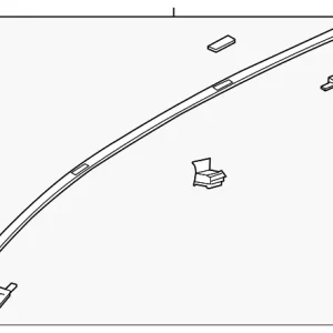 Roof Molding - Mazda (TD11-50-9H0C)