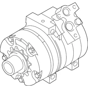 Compressor Assembly - Mazda (TD15-61-450A)