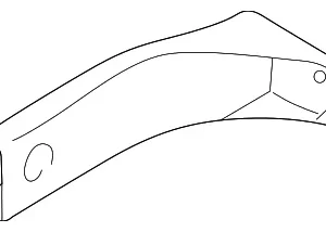 Bumper Cover Bracket - Mazda (GD7A-50-AB1)