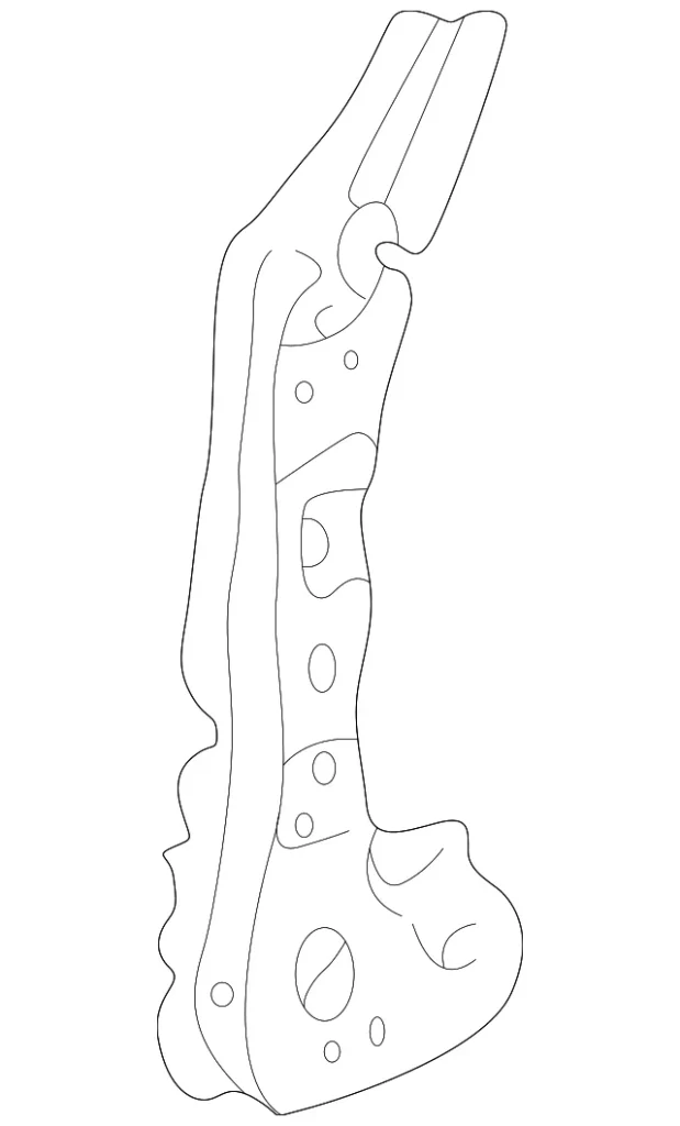 Pillar Reinforced - Mazda (EC01-70-030C)