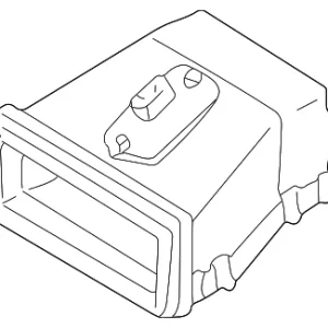 Air Outlet Duct - Mazda (LC70-61-150C)