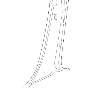Lower Center Pillar Trim - Mazda (C235-68-220C-00)