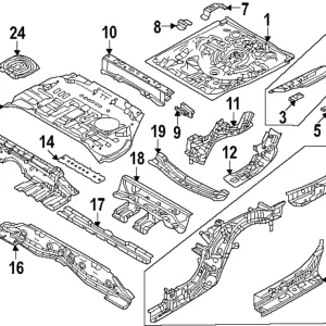 Hole Cover - Mazda (KMV6-56-06X)