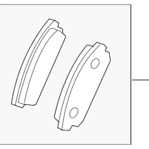 Brake Pads - Mazda (L2Y6-26-48ZA-MV)