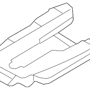 Rear Duct - Mazda (TD11-61-357C)