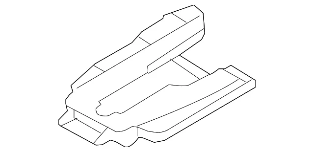 Rear Duct - Mazda (TD11-61-357C)