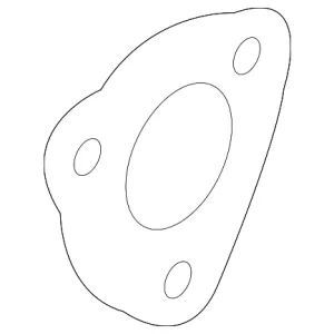 Exhaust Pipe To Manifold Gasket - Mazda (K801-40-450)