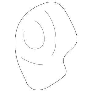 Coat Hook - Mazda (BE5H-69-531-77)