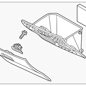 Glove Box Assembly - Mazda (DH0M-64-030A-02)