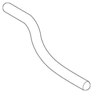 Washer Hose - Mazda (BDD3-67-501)