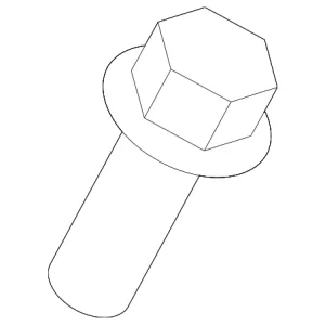 Wiper Linkage Bolt - Mazda (9YA0-20-639)