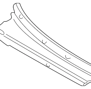Cowl Grille - Mazda (EC01-50-7R0K-83)