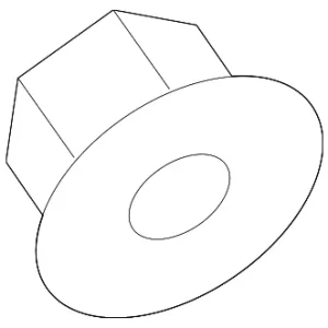 Tail Lamp Assembly Nut - Mazda (9994-00-503)