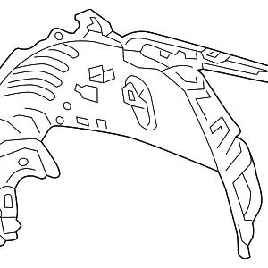 Inner Wheelhouse - Mazda (BCYN-70-15XA)