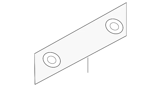 Spoiler Assembly Gasket - Mazda (BBN9-51-972)