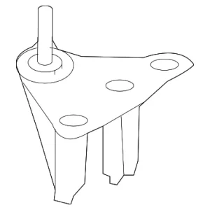 Inner Rail Reinforced Plate - Mazda (C235-54-350C)