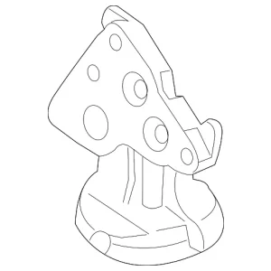 Oil Filter Housing - Mazda (PEDD-14-311)