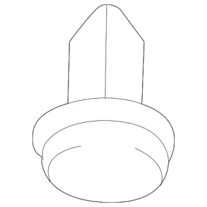 Wheel Opening Molding Retainer Clip - Mazda (DFR7-51-W24)