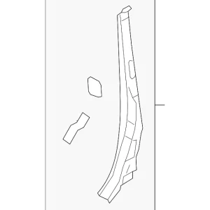 Center Pillar Reinforced - Mazda (CG36-70-360)