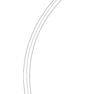 Rear Weather-Strip - Mazda (D10E-72-76ZA)