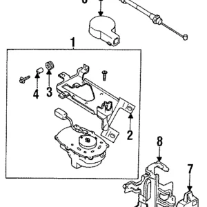 Actuator Assembly - Mazda (FD01-66-310C)