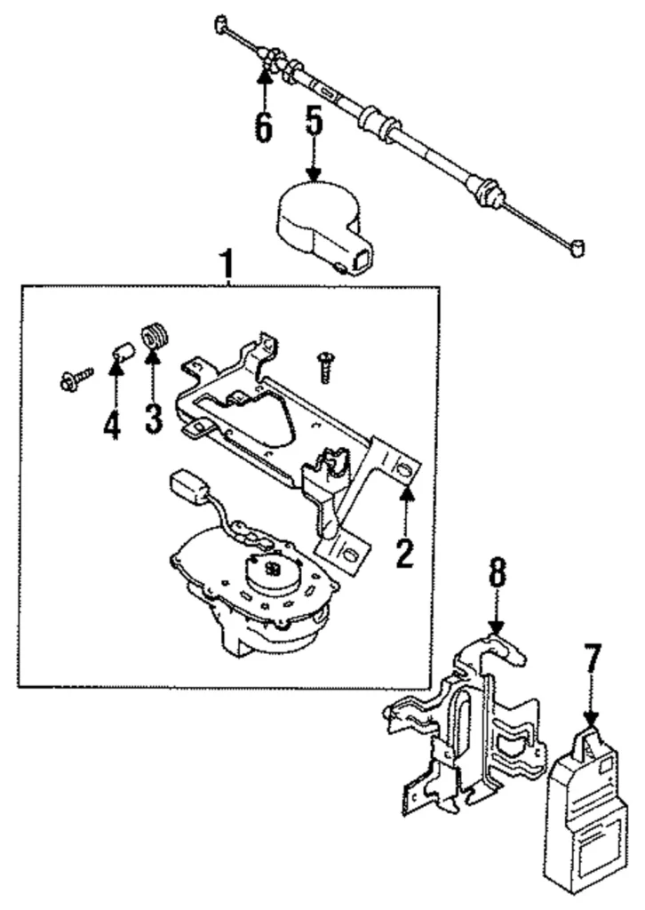 Actuator Assembly - Mazda (FD01-66-310C)
