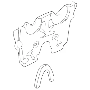 Seal Plate - Mazda (B61P-10-540C)