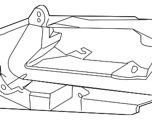 Bracket - Mazda (BBM5-51-684C)