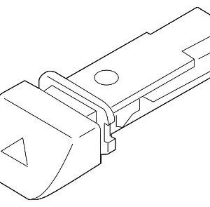 Hazard Switch - Mazda (DR61-66-4H0)