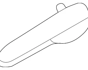 Adjust Lever - Mazda (K131-88-2H5-02)