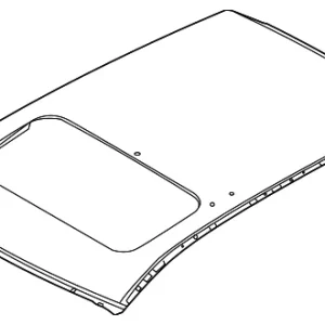 Roof Panel - Mazda (BCY9-70-600)