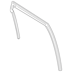 Run Channel - Mazda (KB7W-72-605)
