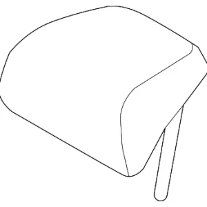 Headrest, Outer - Mazda (DGH9-88-240-02)