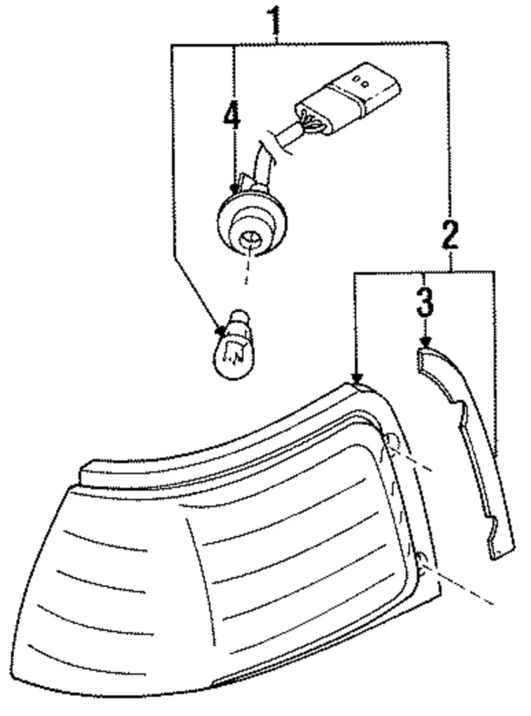 Lens & Housing - Mazda (BR70-51-06X)
