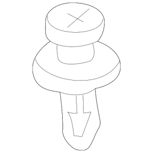 Carpet Fastener - Mazda (DN4J-68-865)