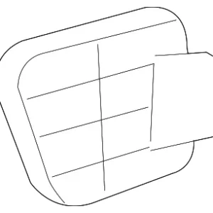 Lower Trim Plate - Mazda (BP4K-68-967A-02)