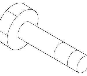 Bracket Bolt - Mazda (9078-60-816S)