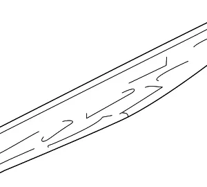 Upper Molding - Mazda (LC62-68-930A-05)