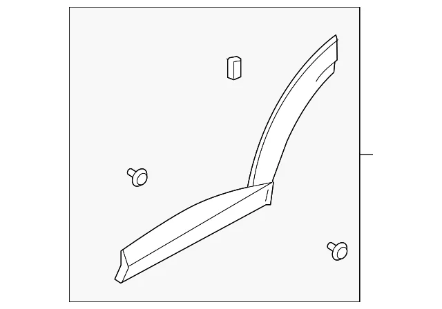 Body Side Molding - Mazda (DGH9-51-RD0)