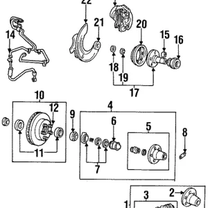 Bearing Assembly - Mazda (ZZL0-27-307A)